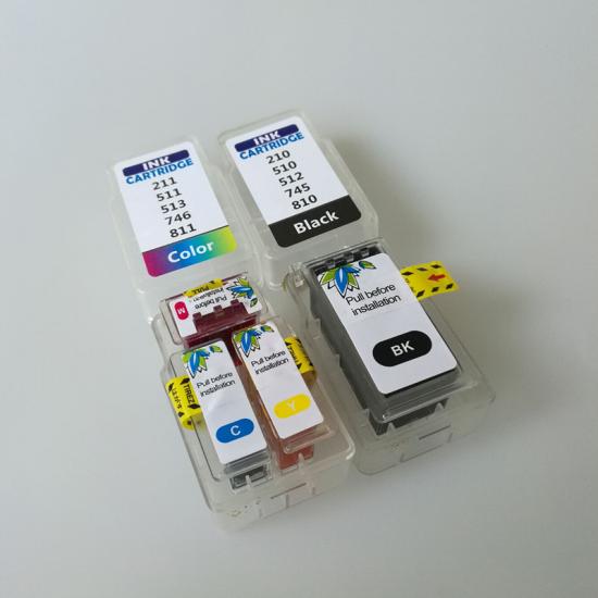 Smart cartridge 210/211,310/311,510/511,710/711 for Canon inkjet printer 