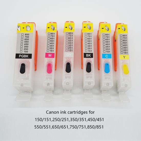 Ink cartridge refill kit for Canon inkjet printer 